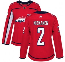 Dámské Dresy Washington Capitals Matt Niskanen 2 Červená Authentic