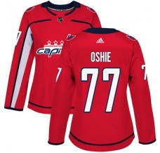 Dámské Dresy Washington Capitals T.J. Oshie 77 Červená Authentic