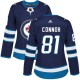 Dámské Dresy Winnipeg Jets Kyle Connor 81 Navy Authentic