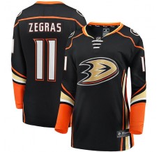 Dámský Dres Anaheim Ducks Trevor Zegras 11 Černá Breakaway Domácí