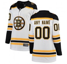 Dámský Dres Boston Bruins Custom Bílá Breakaway Venkovní
