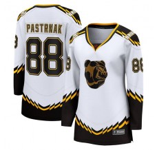 Dámský Dres Boston Bruins David Pastrnak 88 Special Edition 2.0 Bílá Breakaway Alternativní