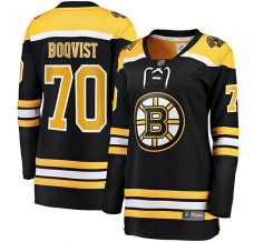 Dámský Dres Boston Bruins Jesper Boqvist 70 Černá Breakaway Domácí