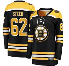 Dámský Dres Boston Bruins Oskar Steen 62 Černá Breakaway Domácí