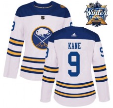 Dámský Dres Buffalo Sabres Evander Kane 9 2018 Winter Classic Patch Bílá Authentic