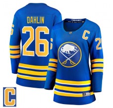 Dámský Dres Buffalo Sabres Rasmus Dahlin 26 Captain Patch Královská Modrá Breakaway Domácí