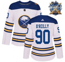 Dámský Dres Buffalo Sabres Ryan O'Reilly 90 2018 Winter Classic Patch Bílá Authentic