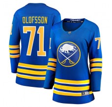 Dámský Dres Buffalo Sabres Victor Olofsson 71 Královská Modrá Breakaway Domácí
