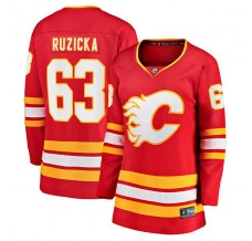 Dámský Dres Calgary Flames Adam Ruzicka 63 Červená Breakaway Domácí