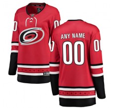 Dámský Dres Carolina Hurricanes Custom Červená Breakaway Alternativní