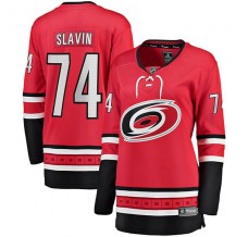 Dámský Dres Carolina Hurricanes Jaccob Slavin 74 Červená Breakaway Alternativní