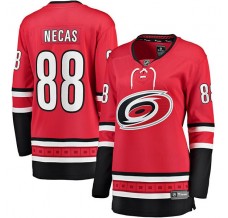 Dámský Dres Carolina Hurricanes Martin Necas 88 Červená Breakaway Alternativní