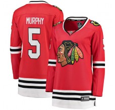 Dámský Dres Chicago Blackhawks Connor Murphy 5 Červená Breakaway Domácí