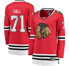 Dámský Dres Chicago Blackhawks Taylor Hall 71 Červená Breakaway Domácí