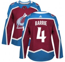 Dámský Dres Colorado Avalanche Tyson Barrie 4 Burgundská Červená Authentic