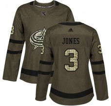 Dámský Dres Columbus Blue Jackets Seth Jones 3 Maskáčová Zelená Authentic