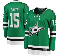 Dámský Dres Dallas Stars Craig Smith 15 Zelená Breakaway Domácí