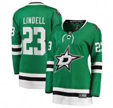 Dámský Dres Dallas Stars Esa Lindell 23 Zelená Premier Breakaway Domácí