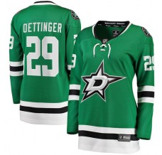 Dámský Dres Dallas Stars Jake Oettinger 29 Zelená Breakaway Domácí