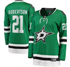 Dámský Dres Dallas Stars Jason Robertson 21 Zelená Breakaway Domácí