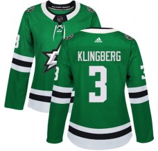Dámský Dres Dallas Stars John Klingberg 3 Svěže Zelená Authentic