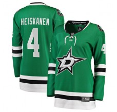 Dámský Dres Dallas Stars Miro Heiskanen 4 Zelená Breakaway Domácí