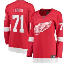 Dámský Dres Detroit Red Wings Dylan Larkin 71 Červená Premier Breakaway Domácí