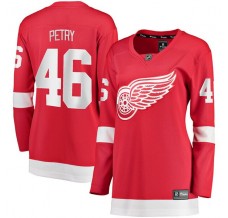 Dámský Dres Detroit Red Wings Jeff Petry 46 Červená Breakaway Domácí