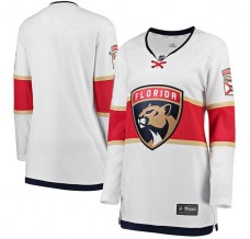Dámský Dres Florida Panthers Blank Bílá Breakaway Venkovní