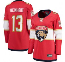 Dámský Dres Florida Panthers Sam Reinhart 13 Červená Breakaway Domácí