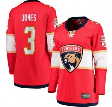 Dámský Dres Florida Panthers Seth Jones 3 Červená Breakaway Domácí