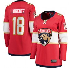 Dámský Dres Florida Panthers Steven Lorentz 18 Červená Breakaway Domácí