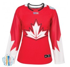 Dámský Dres Kanada Blank 2016 World Cup of Hockey Červená Authentic