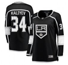 Dámský Dres Los Angeles Kings Arthur Kaliyev 34 Černá Breakaway Domácí