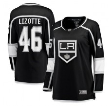 Dámský Dres Los Angeles Kings Blake Lizotte 46 Černá Breakaway Domácí