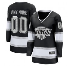 Dámský Dres Los Angeles Kings Custom Černá Bílá Breakaway Domácí