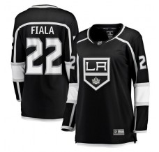 Dámský Dres Los Angeles Kings Kevin Fiala 22 Černá Breakaway Domácí
