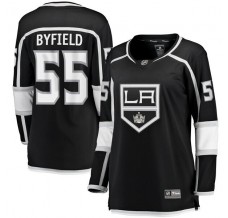 Dámský Dres Los Angeles Kings Quinton Byfield 55 Černá Breakaway Domácí