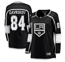 Dámský Dres Los Angeles Kings Vladislav Gavrikov 84 Černá Breakaway Domácí