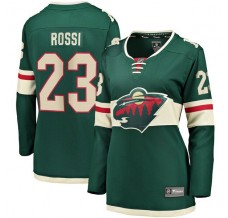 Dámský Dres Minnesota Wild Marco Rossi 23 Zelená Breakaway Domácí