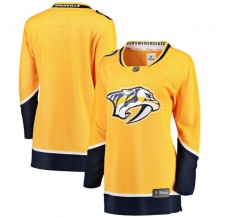 Dámský Dres Nashville Predators Blank Žlutá Breakaway Domácí