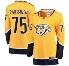 Dámský Dres Nashville Predators Juuso Parssinen 75 Zlatá Breakaway Domácí