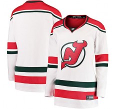 Dámský Dres New Jersey Devils Blank 2022-23 Heritage Bílá Premier Breakaway Alternativní