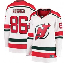 Dámský Dres New Jersey Devils Jack Hughes 86 2022-23 Heritage Bílá Premier Breakaway Alternativní