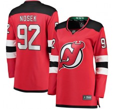 Dámský Dres New Jersey Devils Tomas Nosek 92 Červená Breakaway Domácí
