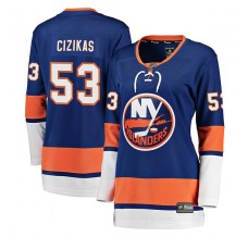 Dámský Dres New York Islanders Casey Cizikas 53 Královská Modrá Breakaway Domácí