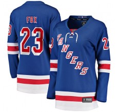 Dámský Dres New York Rangers Adam Fox 23 Modrá Breakaway Domácí