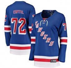 Dámský Dres New York Rangers Filip Chytil 72 Modrá Breakaway Domácí