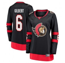 Dámský Dres Ottawa Senators Dennis Gilbert 6 Černá Breakaway Domácí