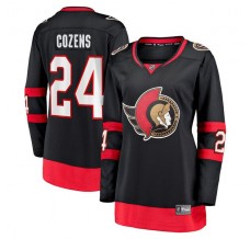 Dámský Dres Ottawa Senators Dylan Cozens 24 Černá Breakaway Domácí